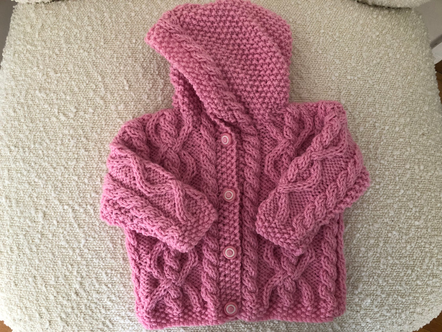 Pink Jacket with a hood