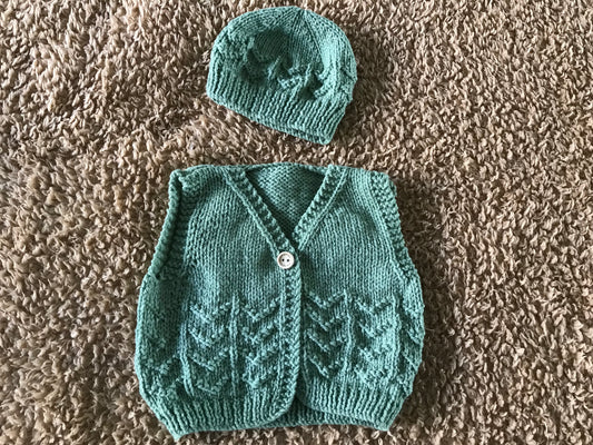 Piper Vest and Hat